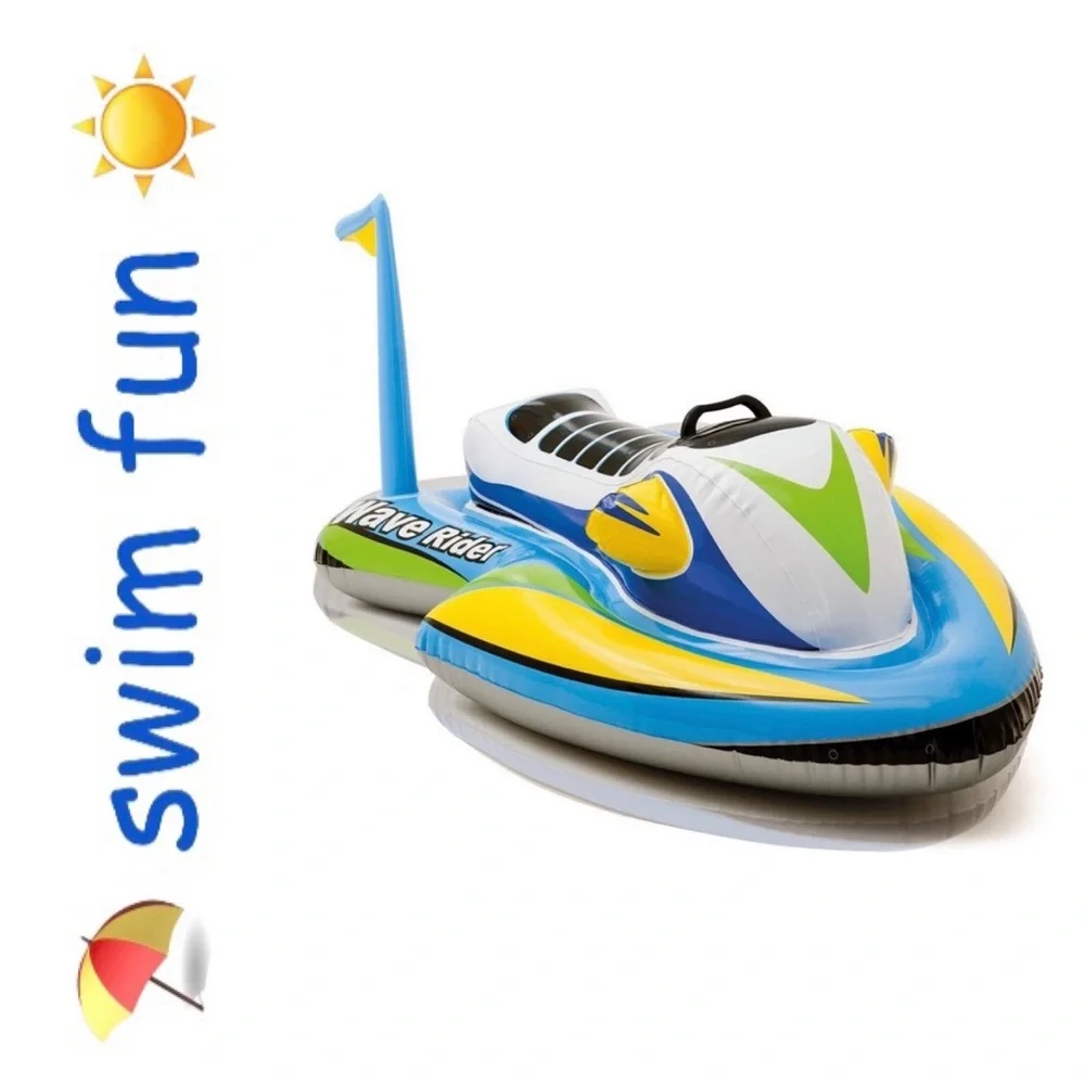 Intex Wave Rider Ride-On Pool Beach Float - Picture 10 of 11